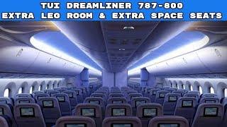 TUI Dreamliner 787-800 | Extra Space | Extra Leg Room