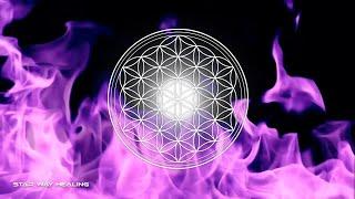 417Hz + 528Hz VIOLET FLAME • FLOWER OF LIFE • REMOVE NEGATIVE ENERGIES & BLOCKAGES • REIKI