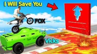 Fox Is In Danger Can I Save Him | Gta V | Vicks Gaming