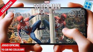 EXCLUSIVO! MARVEL SPIDER-MAN REMASTERED Oficial Rodando Nativo NO CELULAR ANDROID (2024) OFFLINE