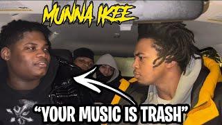 TELLING CHICAGO DRILL RAPPERS THEIR MUSIC IS TRASH ( Munna Ikee )