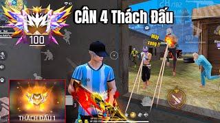 FREE FIRE | CÂN 4 Mãn Nhãn Trên Rank THÁCH ĐẤU Tử Chiến 120 Của HEAVEN⭐️