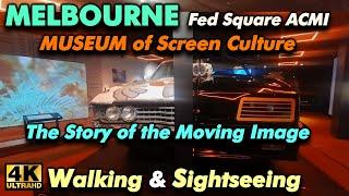 ACMI Australia's national museum of screen culture located in Fed Square Melbourne Walking tour 2023