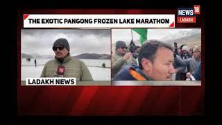 The  Frozen Pangong Lake Marathon