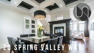 Calgary Luxury Real Estate - 20 Spring Valley Way SW - HUGE Views From Hillside Home