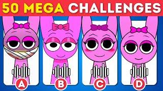  INCREDIBOX SPRUNKI | 50 MEGA CHALLENGE That Only 1.7% Can Beat!