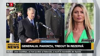 Decret semnat de Iohannis: Generalul Lucian Pahonțu, șeful SPP, a fost trecut în rezervă_Știri B1TV