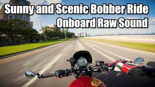 Scenic POV Ride on a Bobber - Onboard Audio