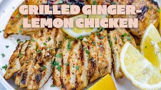 Grilled Juicy Ginger-Lemon Chicken Recipe