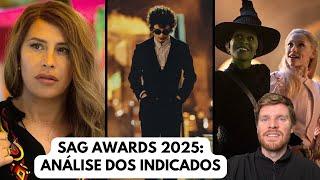 SAG Awards 2025 - Análise dos indicados: Emilia Pérez, Wicked e Um Completo Desconhecido em alta