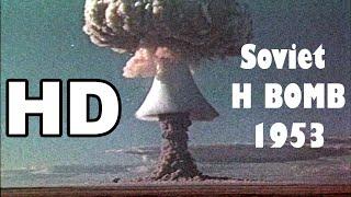 HD The Destructive Power Of Hydrogen Bomb Soviet RDS-6s 1953.