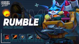 Bukan Xborg, Hero Baru Rumble - Penjelasan Skill Combo Tips Rumble Wild Rift