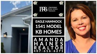 New Home Construction Kissimmee, FL|Orlando New Home Source|KB Home|1541 Model Home|Eagle Hammock