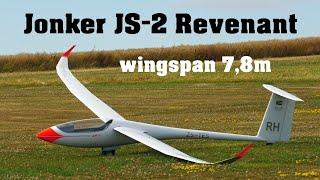 Jonker JS-2 Revenant HMODEL | 7,8m obří RC větroň | 4K | Aerovleky Rokytnice 2023