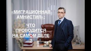 МИГРАЦИОННАЯ АМНИСТИЯ: ЧТО ПРОВОДИТСЯ НА САМОМ ДЕЛЕ?