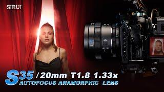 SIRUI 20mm T1.8 1.33X AF Anamorphic – The Dream Lens for Content Creators!