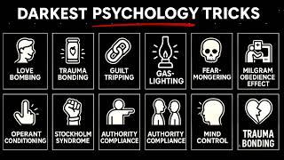 100+ Most  Darkest Hidden Psychology Tricks to Fall Asleep to