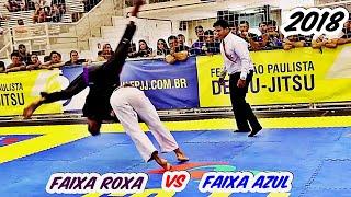 Jiu Jitsu - Final - Faixa Roxa vs Azul - Seletiva Europeu - 2018 - Leonardo Lucindo x Cleber Gomes