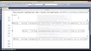 SQL Server Integration Services - Sequence Container