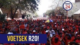 Voetsek Ramaphosa! Gauteng workers demand quality healthcare