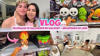 DECORAÇÃO DE OUTONO E HALLOWEEN NO WALMART + ANIVERSÁRIO DO JOSH DE 16 ANOS ️