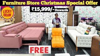 Furniture Shop Christmas Celebration Special Offer In Hyderabad | ₹6000/- Worth Chair Free | Dining