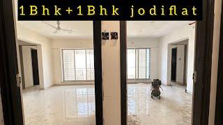 1Bhk + 1Bhk Jodi flat ready to move water supply 24/7 #beverly_park #RBK_school #mira_road ||