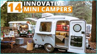 14  Most Innovative Mini Campers Trailers You'll Love to Tow