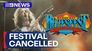 Byron Bay Bluesfest to end in 2025 | 9 News Australia