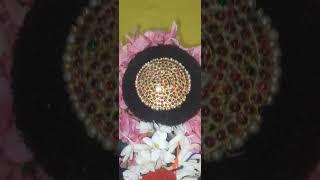 திருவடி பூரம் : ஜடை அலங்காரம் : பின்னழகு