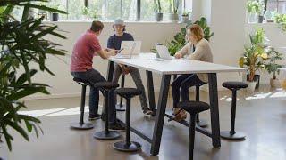 Fully Luna Standing Desk Stool