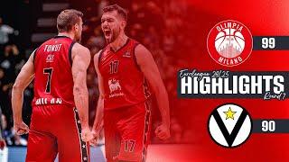 Olimpia Milano - Virtus Bologna Highlights