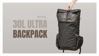 DIY Ultralight Backpack - MYOG