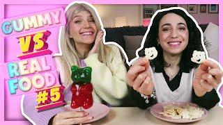 GUMMY VS REAL FOOD #5 || fraoules22