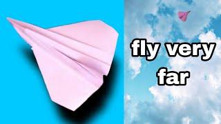 BEST PAPER JET FIGHTER | TOP GUN | How to make a paper airplane Meilleur combattant en papier | f 14