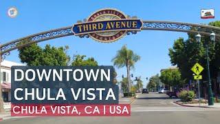 Downtown Chula Vista | Chula Vista, CA | Driving USA & CALIFORNIA