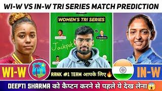 WI-W vs IND-W Dream11, WI-W vs IND-W Dream11 Prediction, West Indies Women vs India Women 6th T20