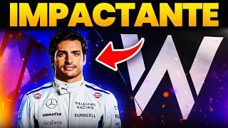 ¡SORPRENDENTE! CARLOS SAINZ DEJA SIN PALABRAS A WILLIAMS CON SU RENDIMIENTO