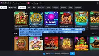 RockWin Casino Review: A New Gem in the Online Gambling World