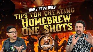 Tips for Creating a Homebrew One Shot - Home Brew Help