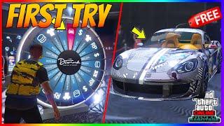 *NEW* HOW TO WIN THE PODIUM CAR EVERY SINGLE TIME IN GTA 5 ONLINE 2025| PODIUM WHEEL GLITCH