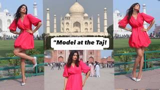 WOW! The Taj Mahal First Impressions ! Taj Mahal Visit ( Agra , India Travel Vlog )