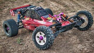 HPI BAJA 5B FLUX SBK FULL CARBON CUSTOM test drive settings бахуля 07.07.24 2 -2