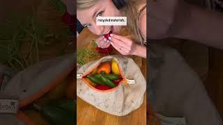 Detox your refrigerator from plastic with Ambrosia‘s produce bags! . But why Ambrosia’s linen produ