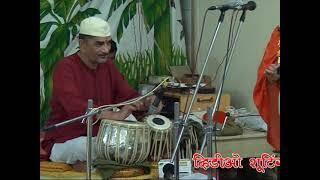 PANDIT  TULSIDAS  BORKAR  HARMONIUM  IN  GOREGAON  WEST     SHRI  AMBAMATA  MANDIR