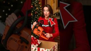 Royal Shock: Catherine Gets Chainsaw for Christmas — Threat or Warning? #shorts #catherine