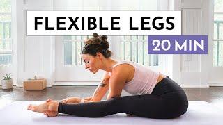 20 Min Yoga For Flexible Legs - Flexibility Routine for Hamstrings, Butt, and Hips