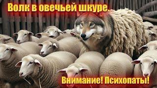 Осторожно! Психопаты! Волк в овечьей шкуре.
