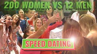 200 Mexican Women VS 12 Foreign Men - EXTREME Speed Dating