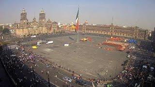 Ciudad de México. Alerta sísmica y evacuación de edificios 23 de noviembre 2015